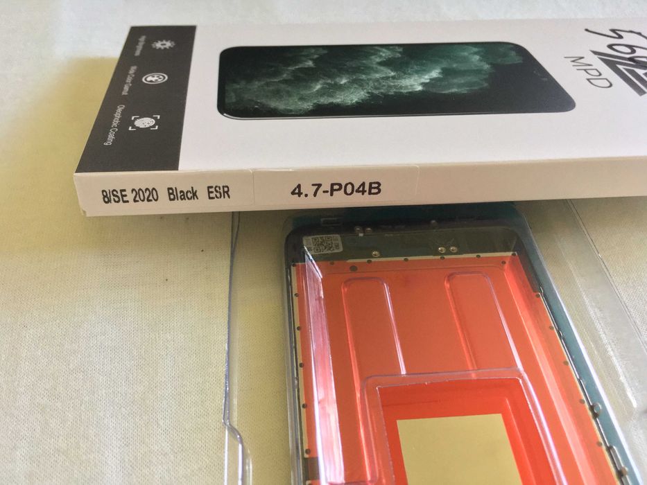 ecran iphone 8 si SE 2020 negru (display si touchscreen), nou