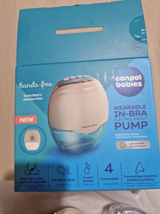 Помпа за кърма Canpol hands-free
