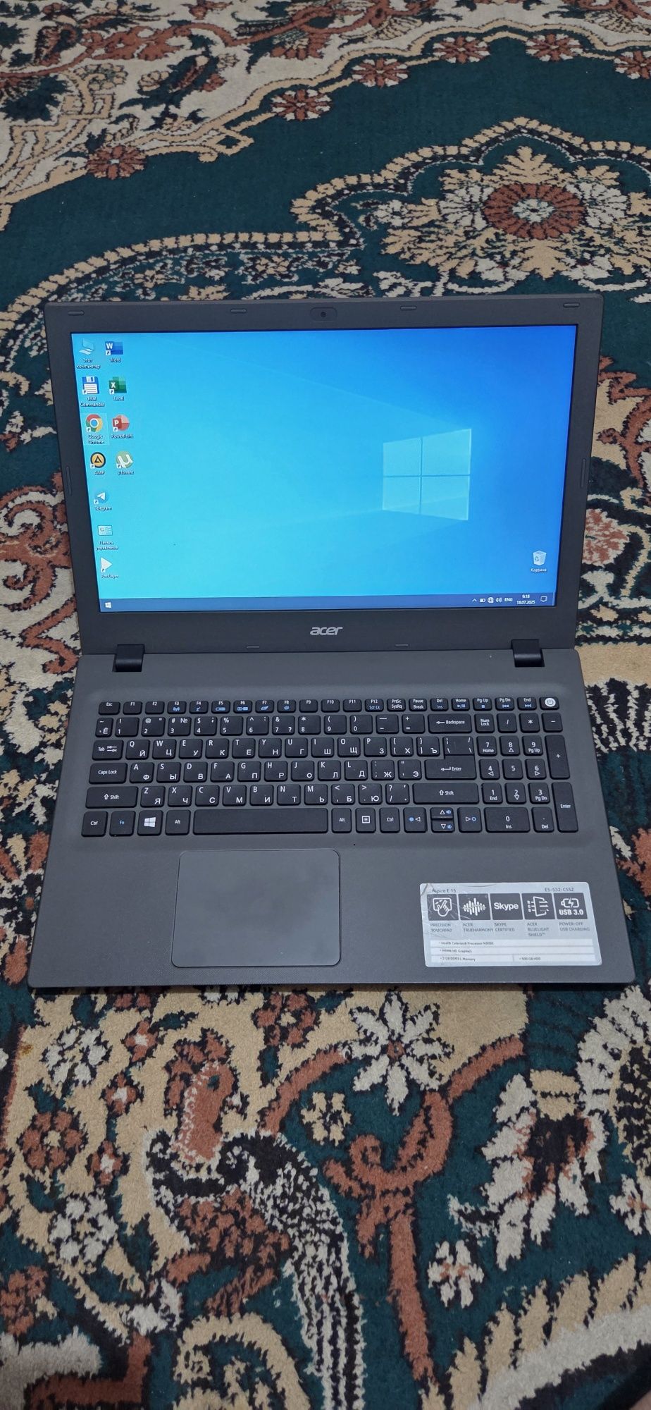 Acer aspire E15 notebook