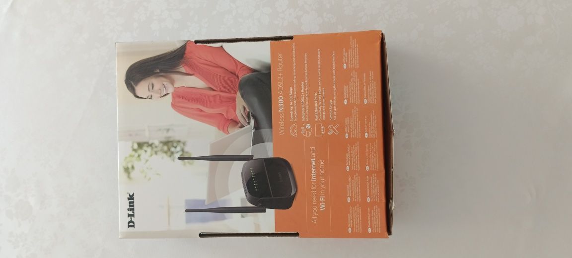 Продам модем-роутер D-link DSL-2750U