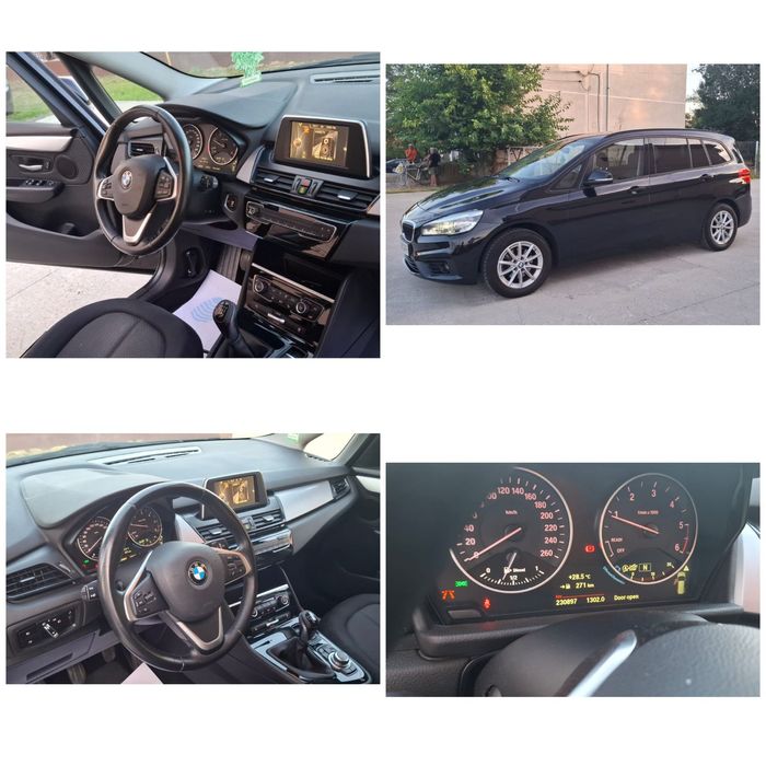 Bmw Seria 2 Grandtourer/An 2015.12 /Euro 6/ Bi Xenon led/km 228899 rea