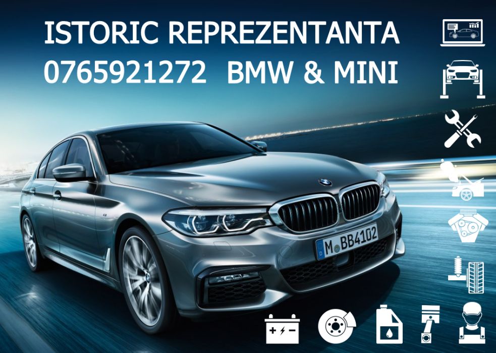 Verificare ISTORIC Serivice BMW, Serie Sasiu BMW din REPREZENTANTA