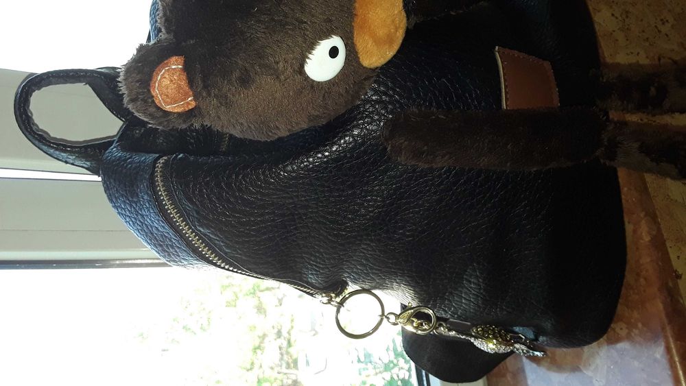 Уникална раница женска,за момиче с мече  70 лева