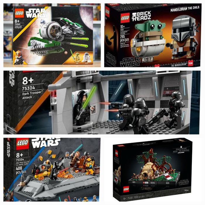 LEGO SW 75379, 75312, 75324, 75330, 75327, 75329, 75355