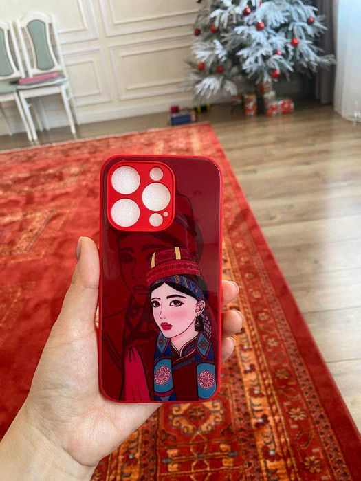 Уникальный чехол для iPhone 15 Pro