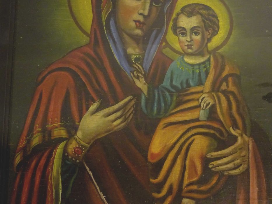 Icoana pe lemn ‘Maica Domnului cu Pruncul’ - Hodighitria