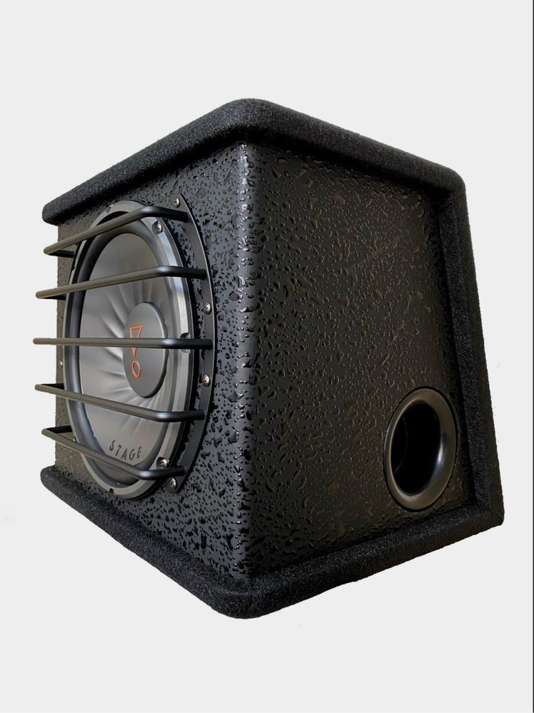 Активный Сабвуфер JBL Carbon,со встроенным усилителем и завод коробкой