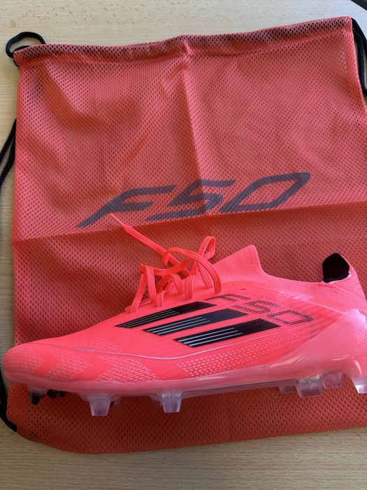 Ghete fotbal Adidas F50 Elite FG – noi, mărimea 44