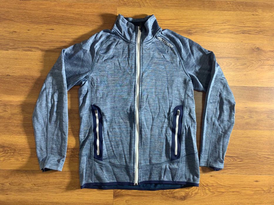 Мъжки вълнен мериносов полар Ortovox Fleece Space Dyed Jacket L