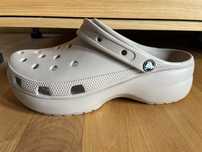 Crocs saboti culoare mushroom/bone