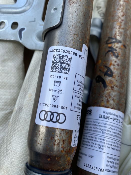 Airbag pasager cortina centura centuri audi a4 b8 a5 a6 4g a7