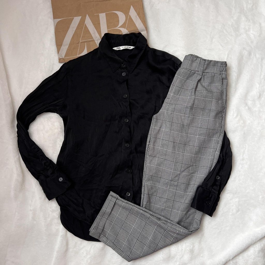 Сет ZARA от риза и панталон размер XS-S