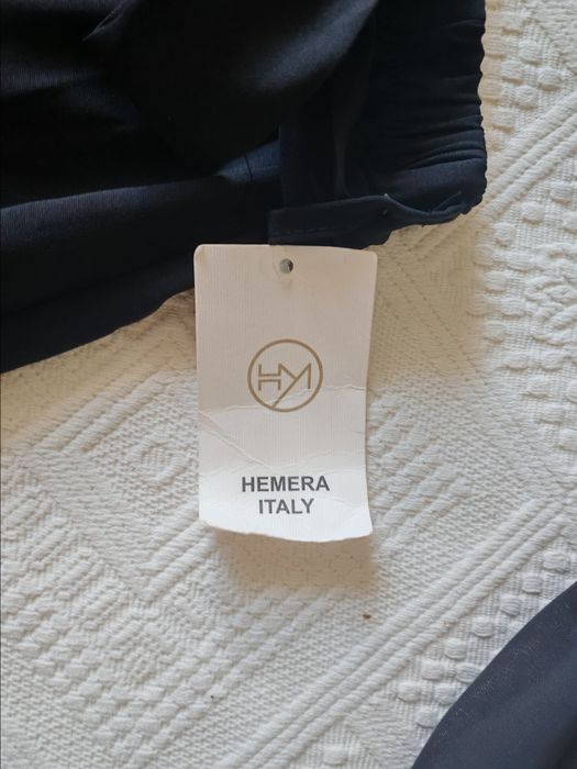 Compleu Hemera Italy mărimea S din voal top cu maneci lungi  umeri goi