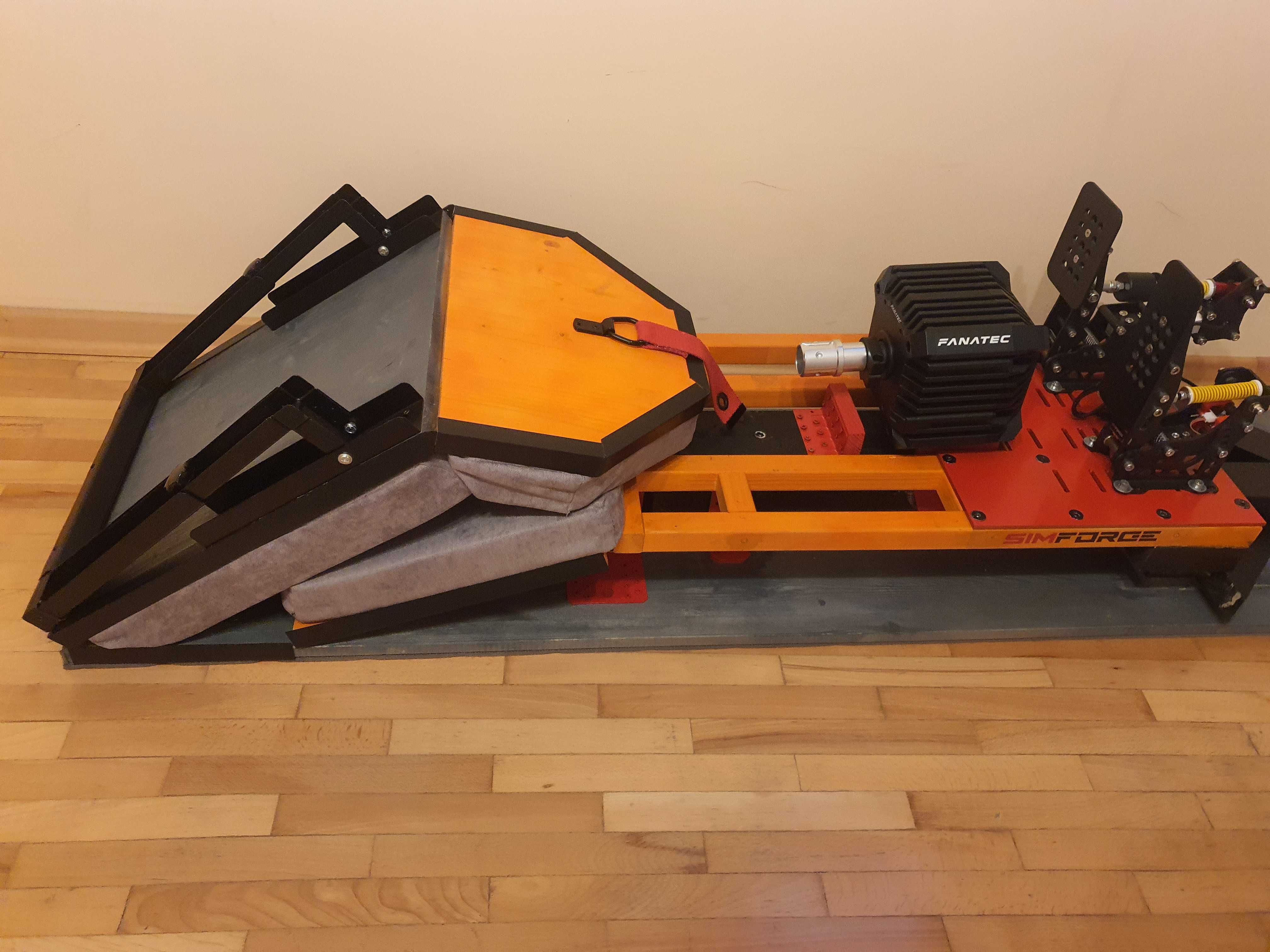 Дървен риг за сим рейсинг DIY Sim Racing Rig