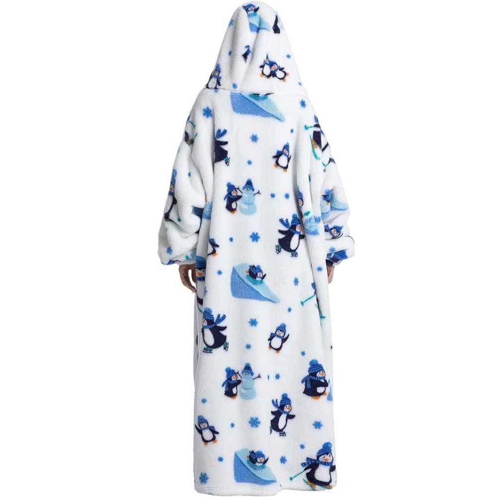 Patura hanorac hoodie, marime universala, unisex, model Pinguin