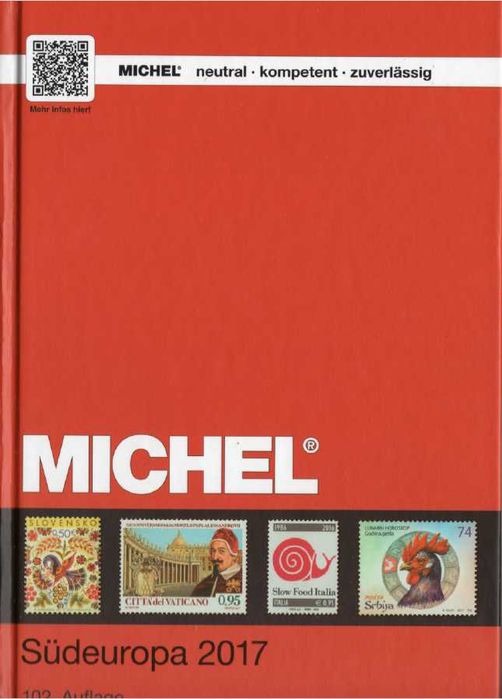 17 Михел каталози Европа 2017-2023 (на DVD)
