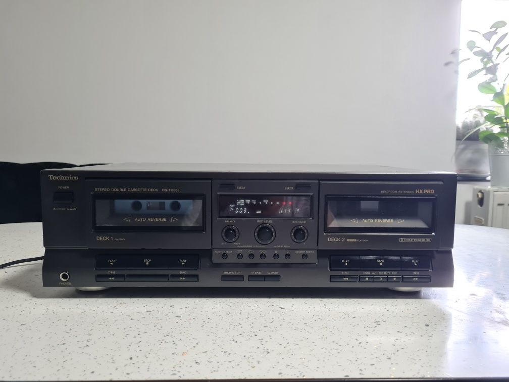 Casetofon dublu deck Technics TS-TR333