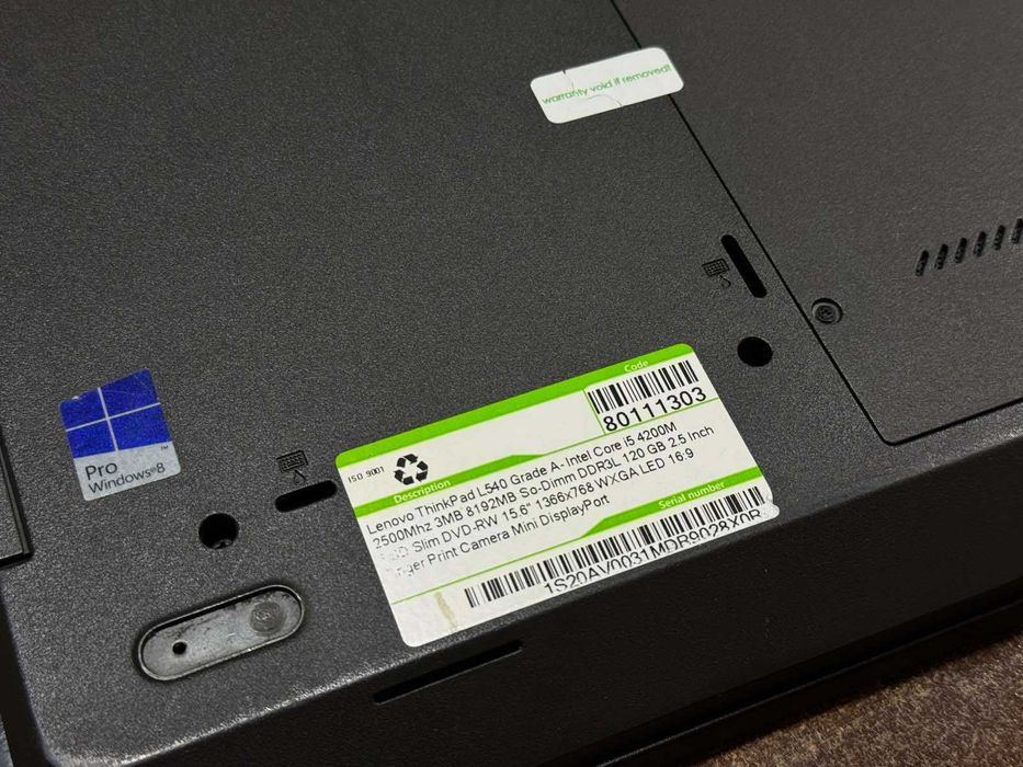 Лаптоп  Lenovo ThinkPad L540