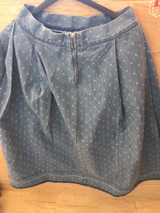 Fusta vintage lunga Benetton Jeans