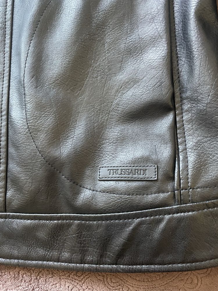 Кожено яке TRUSSARDI
