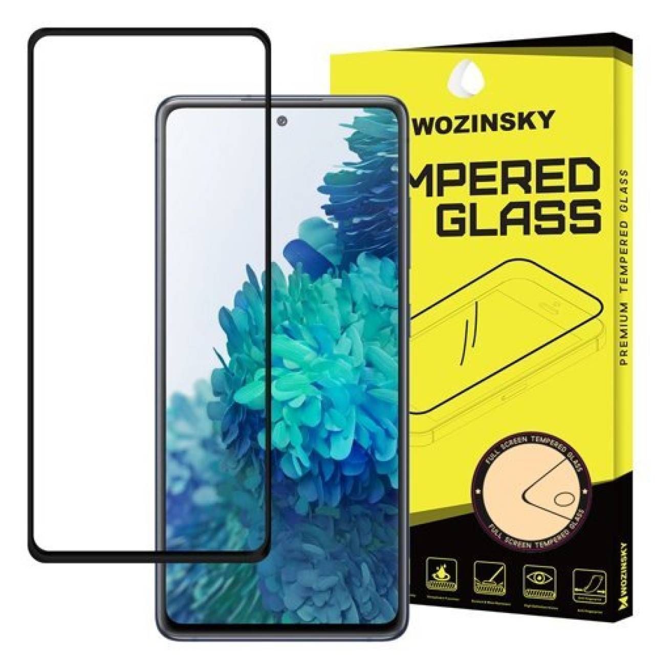 Folie Sticla Samsung A72 4g Full Glue 5D Wozinsky