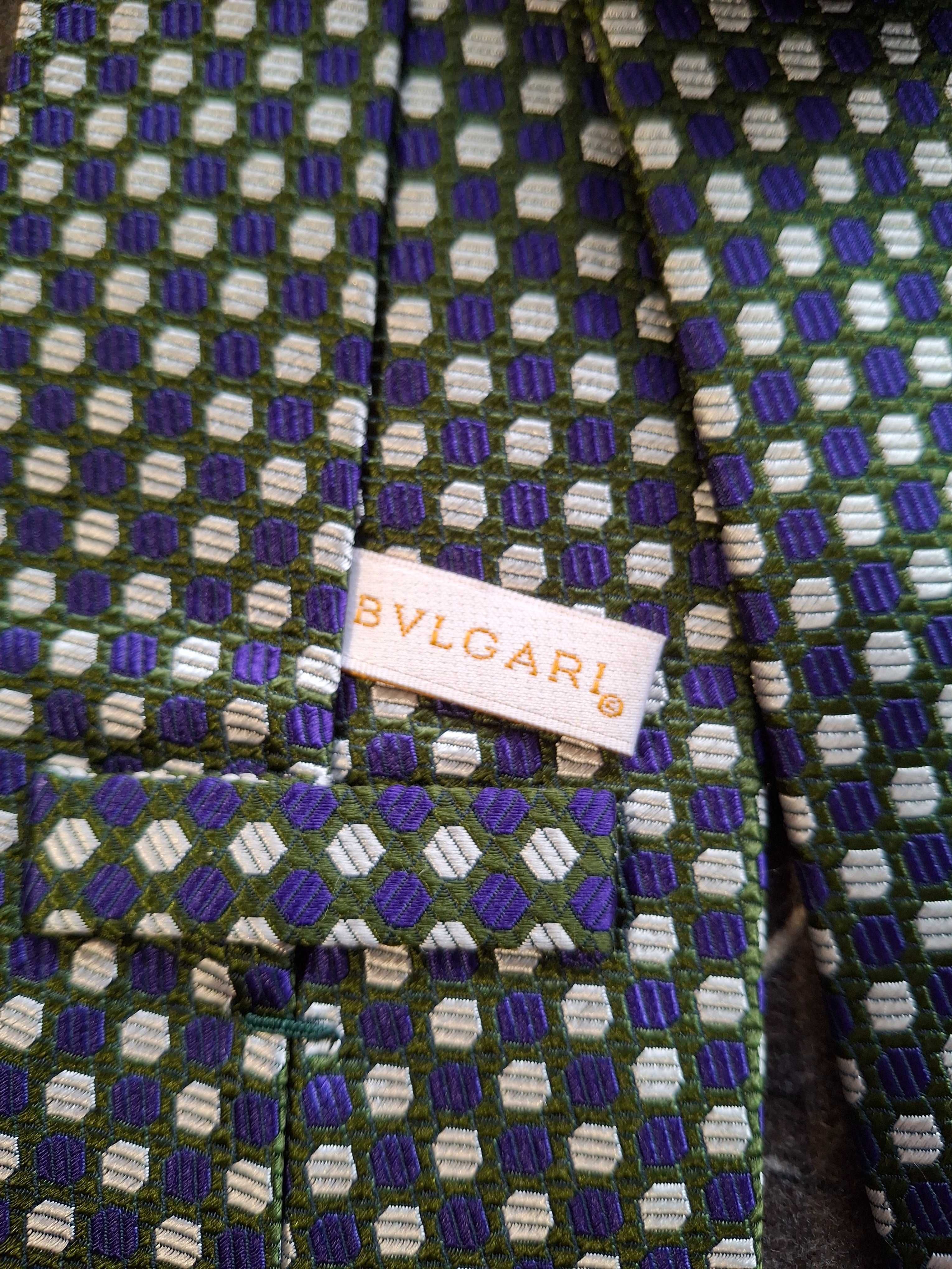 Вратовръзка Bvlgari коприна в перфектно състояние