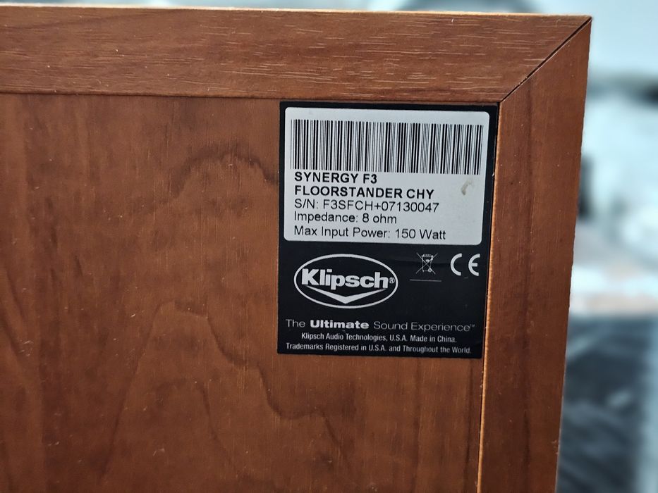 Boxe de podea Klipsch F3
