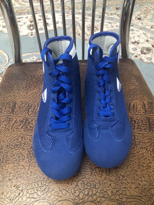 Борцовки Green Hill Синие.Новые