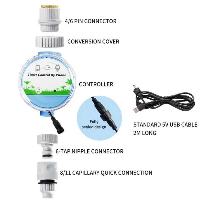 Robinet cu wifi și bluetooth