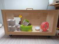 Cusca pentru hamsteri cu accesorii incluse