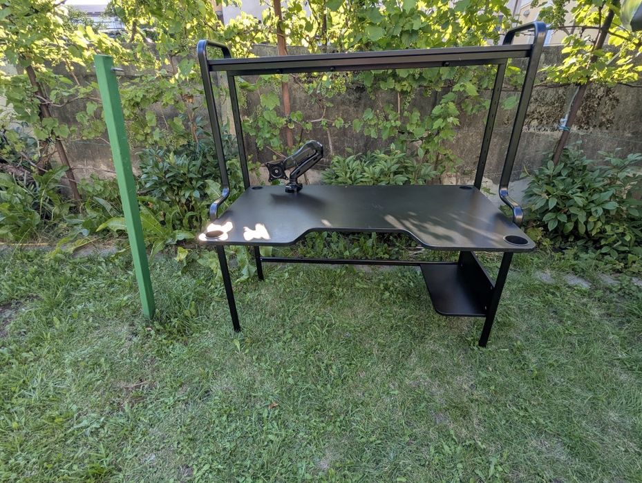 Birou Pc ikea Fredde, negru.