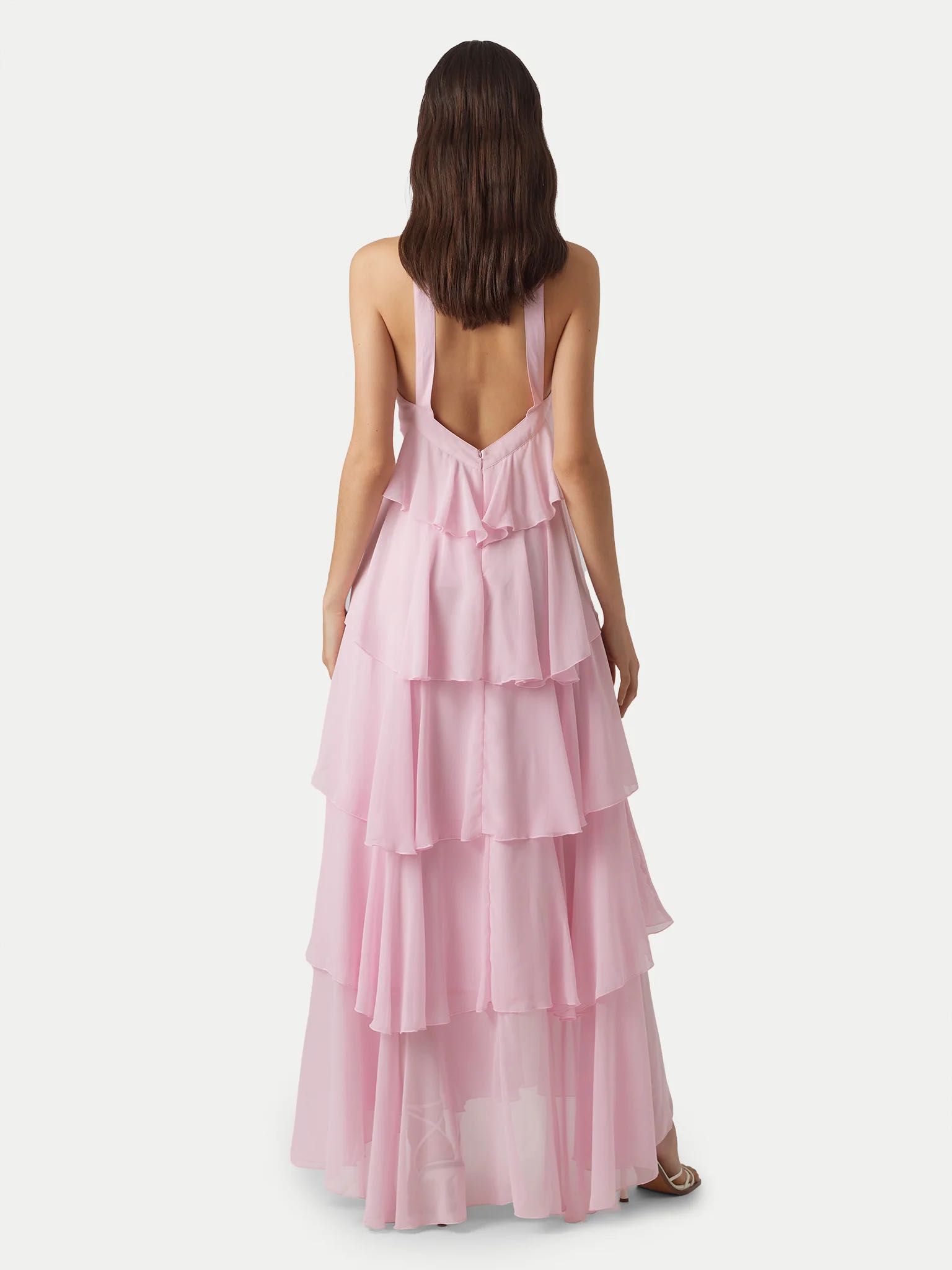 Официална рокля Vero Moda, розова, размер 34