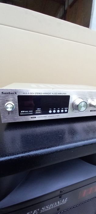 Boxe pasive JRH/amplificator Sunbuk cu bluetooth