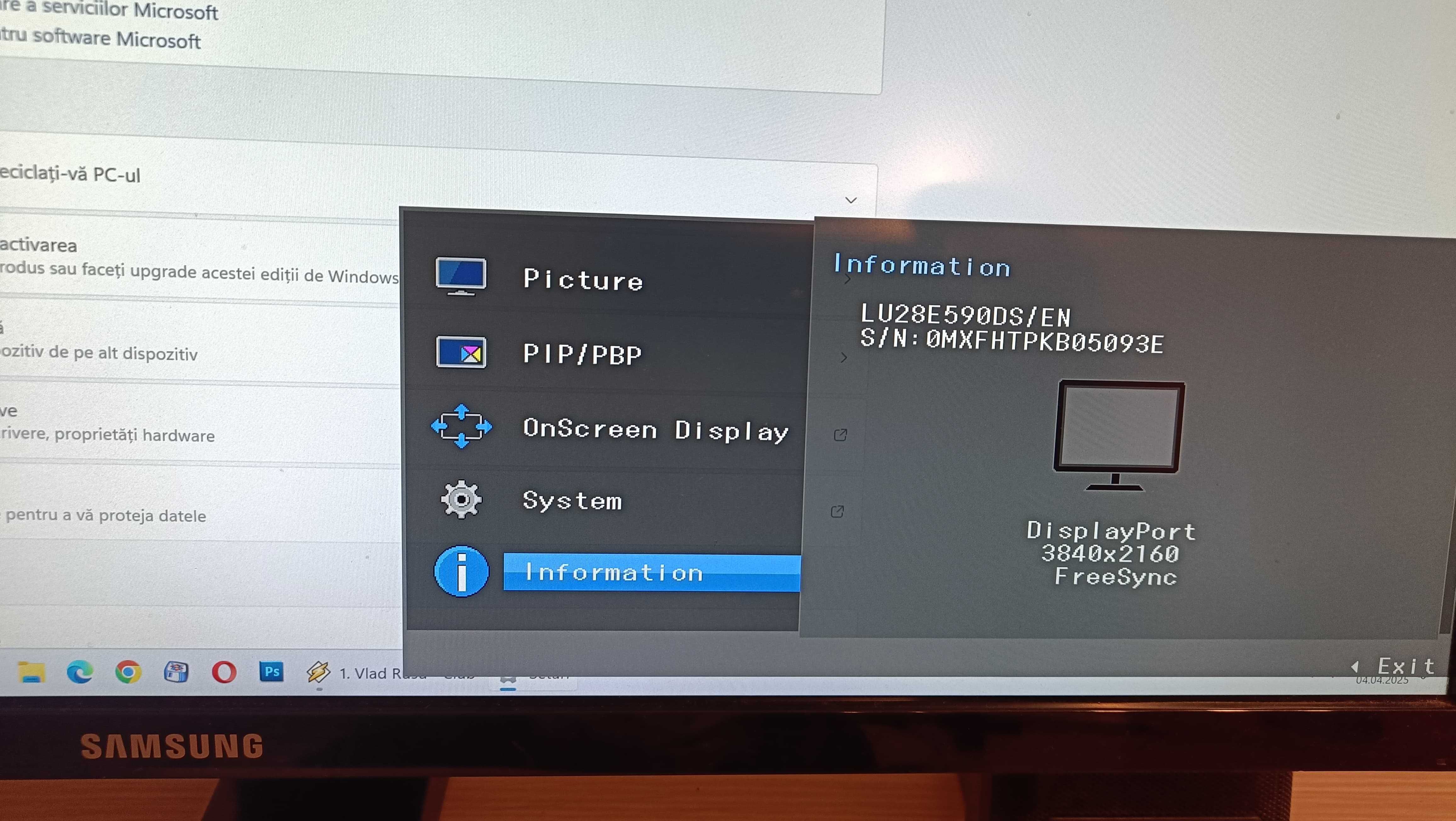 Calculator Jocuri PC Lenovo Legion Intel® Core™ i7-9700 + Monitor 4K