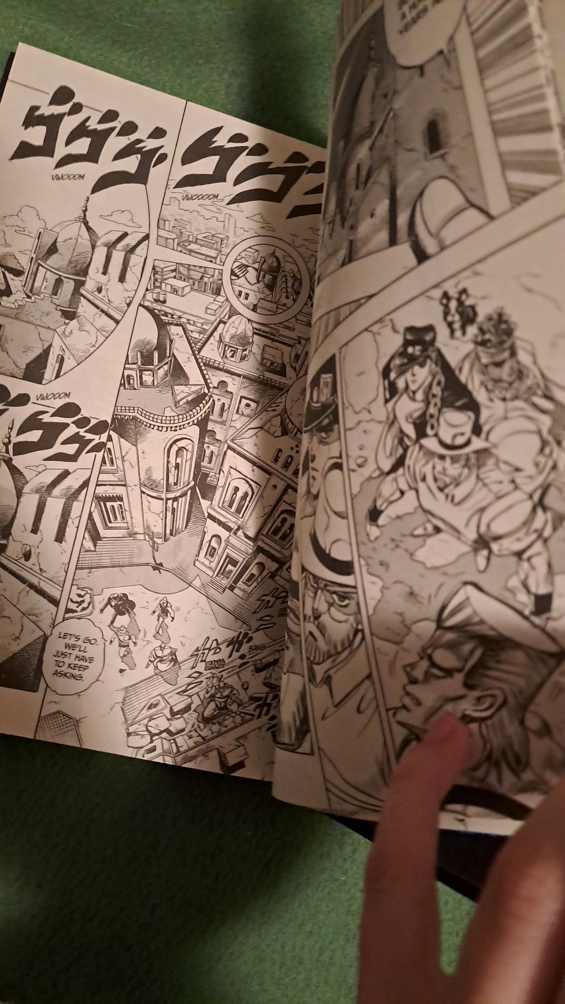 JoJo манга преведена на Английски