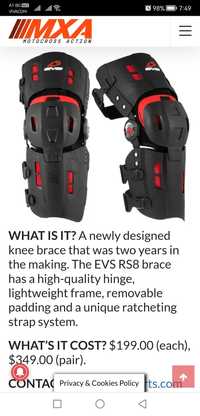 Наколенки EVS RS8