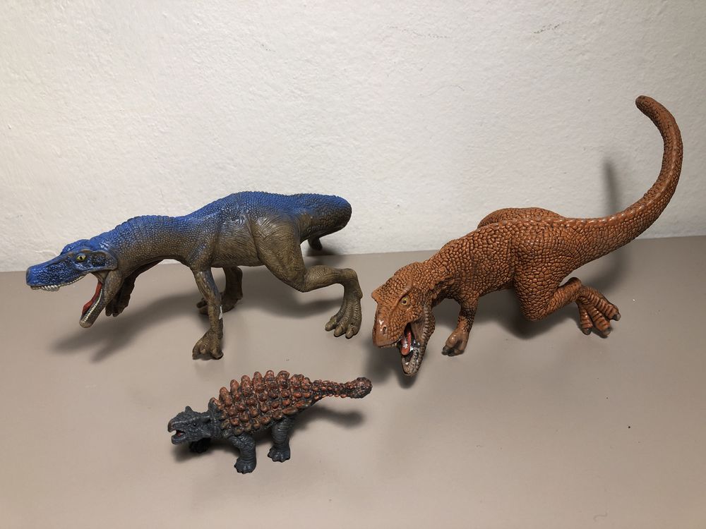 Animale Schleich, figurine, leu, dinozaur, reptile