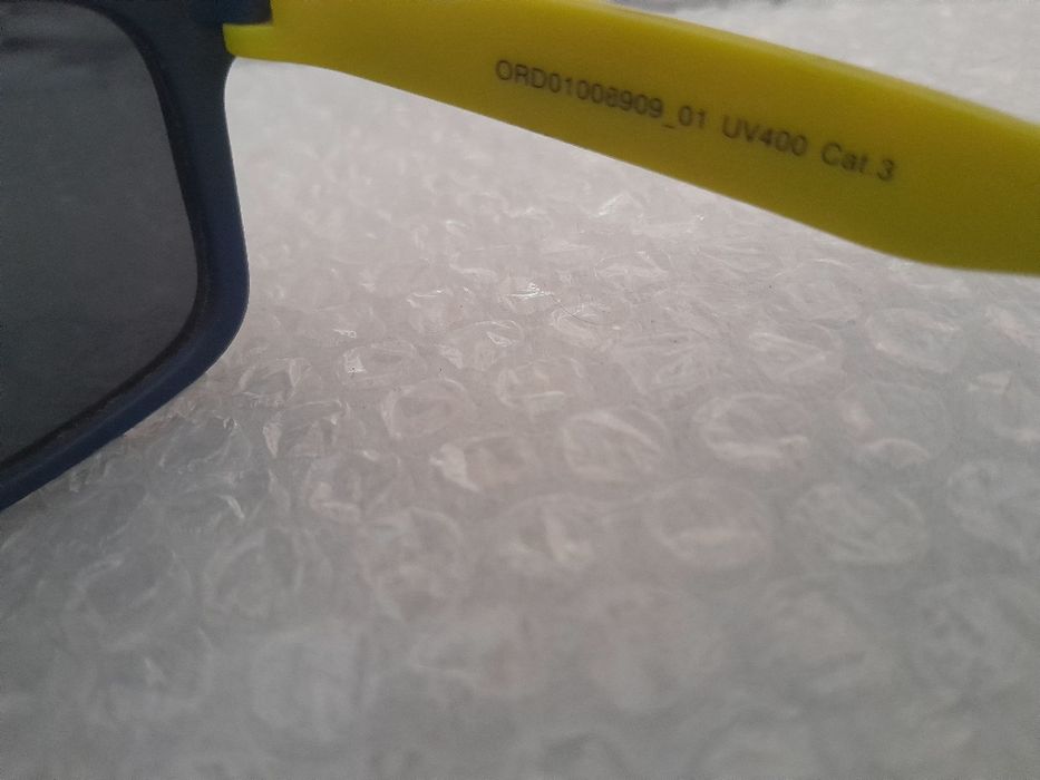 Ochelari de soare tip Wayfarer, model camuflaj albastru | UV400