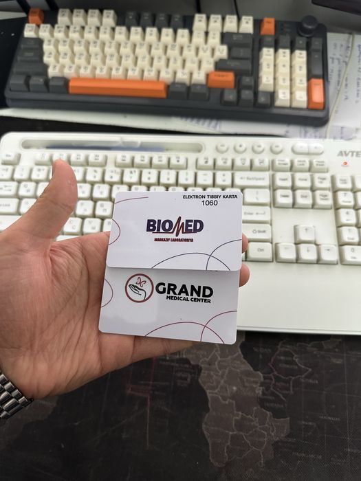 Pvc va vizitka kartalar