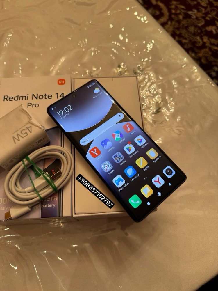 Redmi Note 14 Pro 8/256 Йенги 1 ойлик!