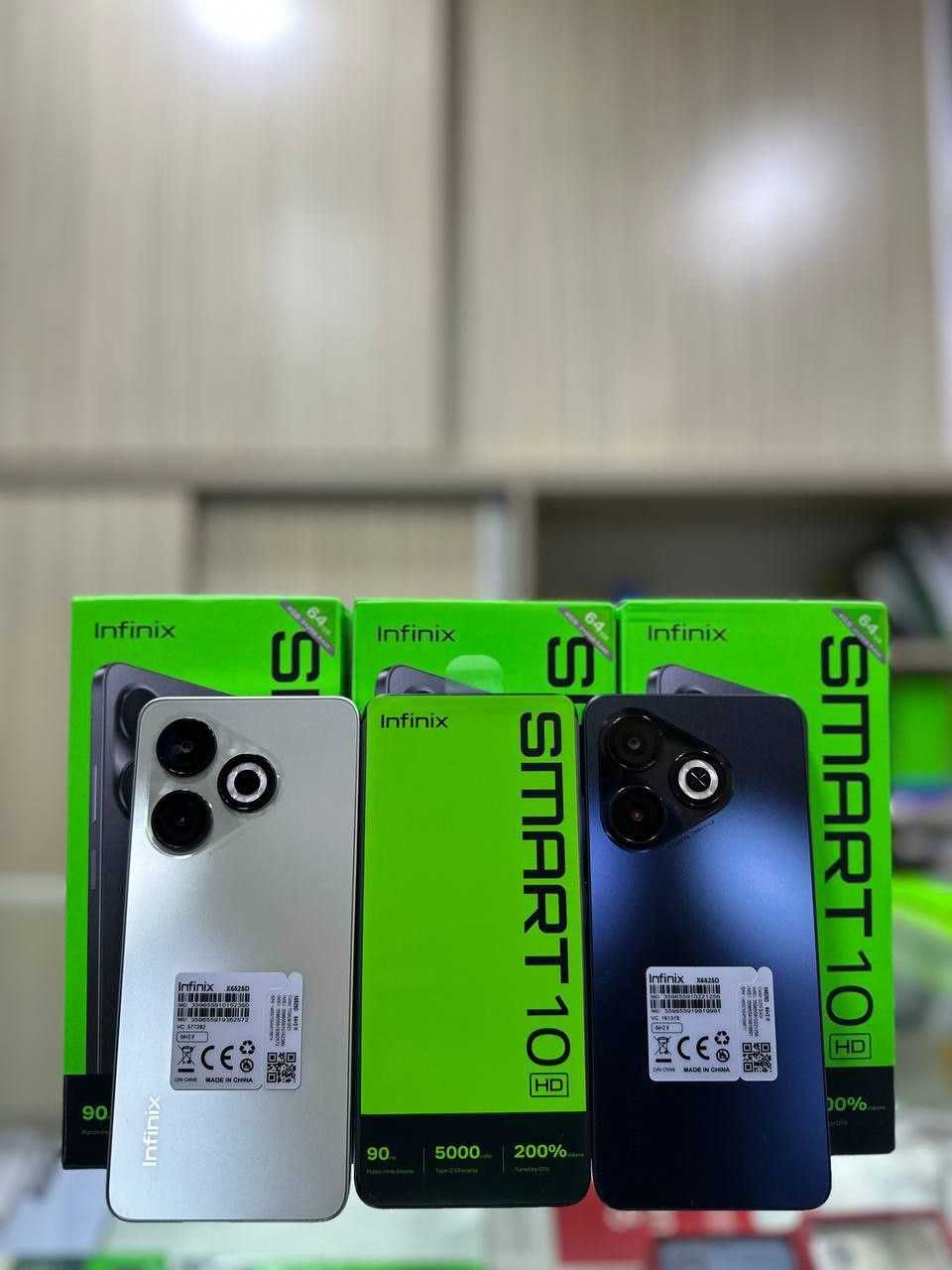 Infinix Smart 10 HD  64Gb (Yangi + Skidka+Dostavka) New-2025!