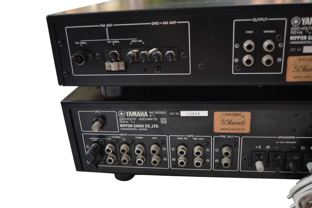 Amplificator Yamaha A 1 si Tuner Yamaha T 1 NS Series