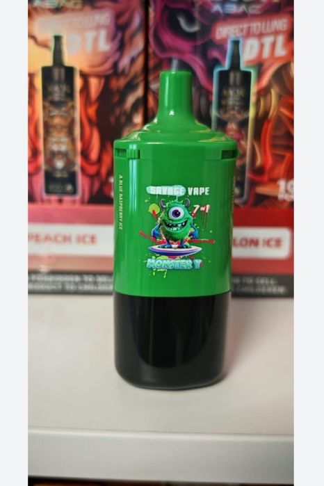 Pachet 2 Bucati Vape 80.000 Puffs 7 Arome Reincarcabil Display