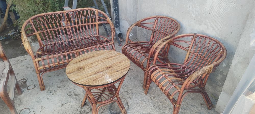Садовая мебель из ротанга
