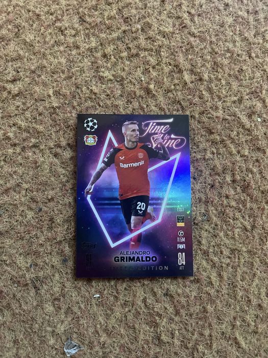 carti limited edition match attax