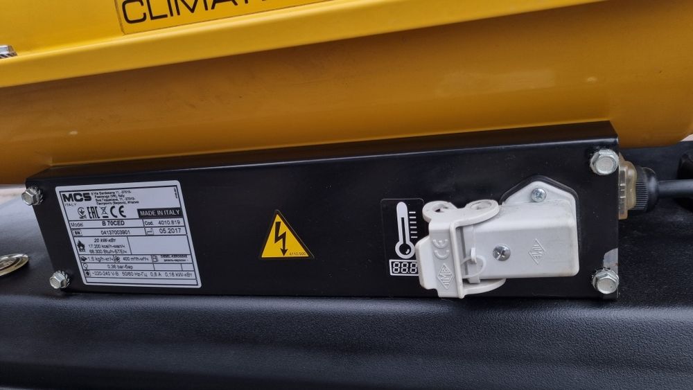 Generator de aer cald  20 kW Master B 70 CED