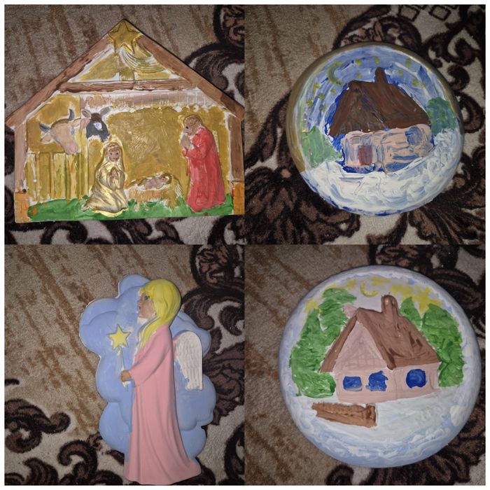 Set Crăciun pentru pictura