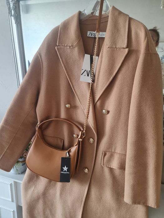 Zara, НОВО палто кашмир