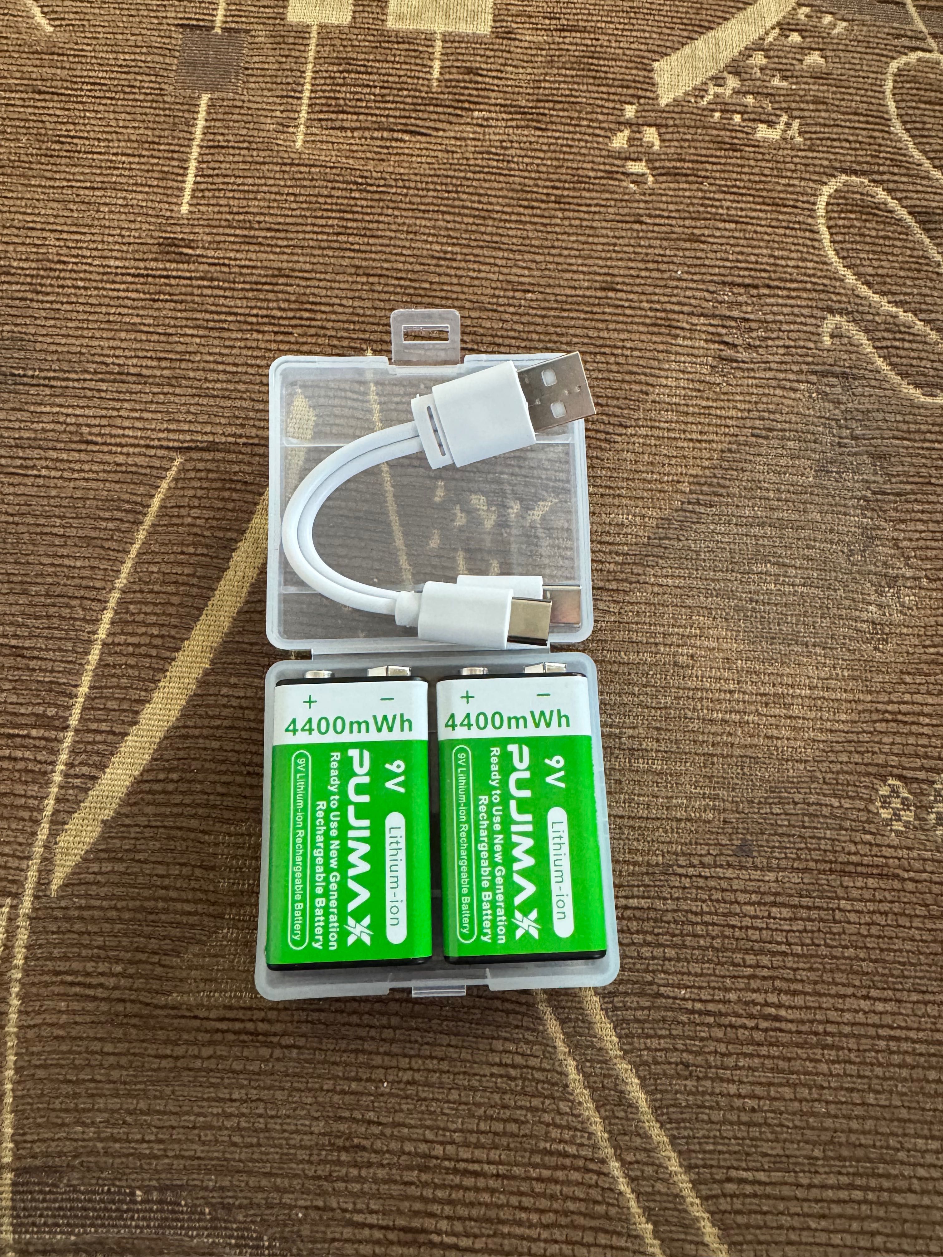 Презареждаема батерия 9V, Акумулаторна батерия 9V с капацитет 4400mAh