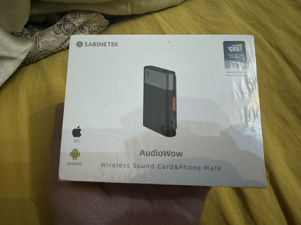 Sabinetek AudioWow - microfon bluetooth